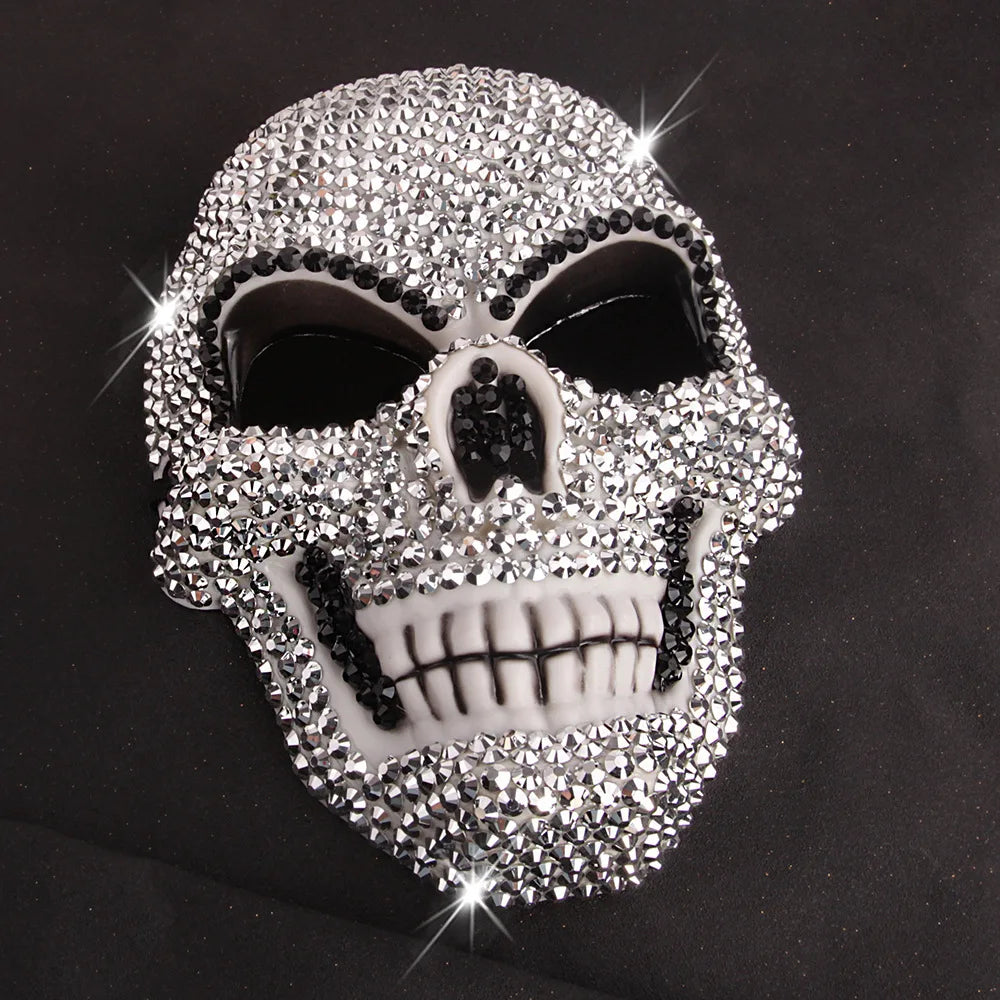 Bling Ghost Clown Mask for Men Costume Accessory Scary Women Mardi Gras Mask for - View 6