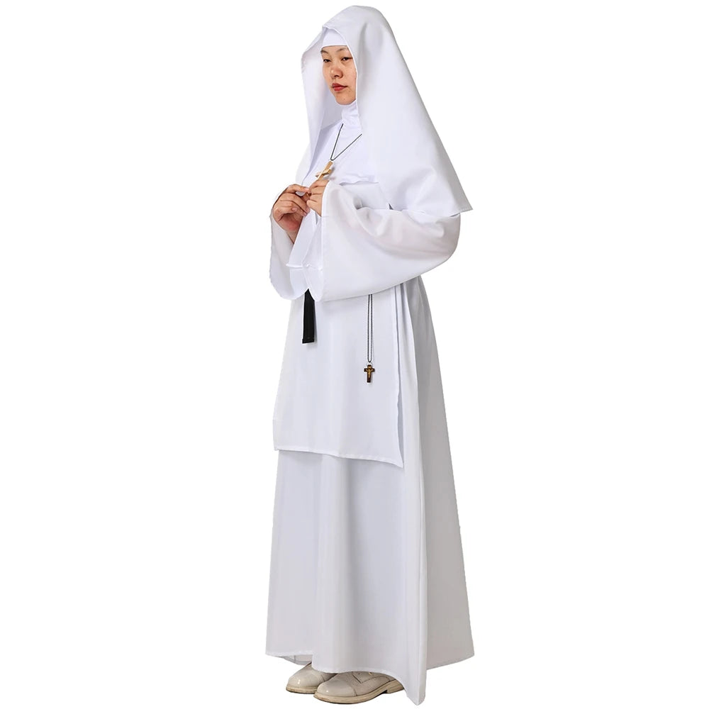 Women's Nun Scary Nun Costume - alternate view 8