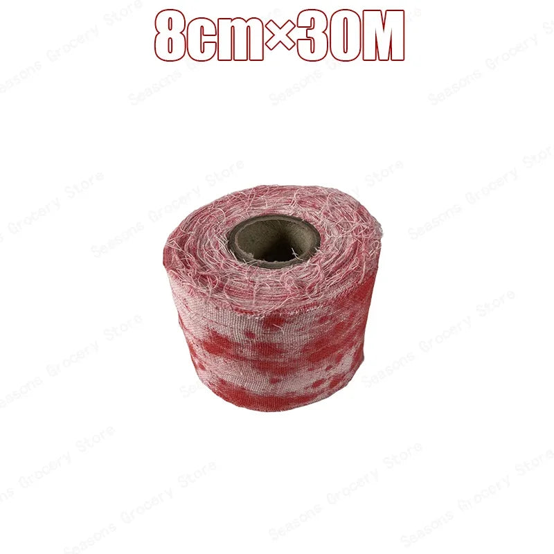 Halloween Bloody Gauze Roll Fake Blood Bandage Wrap Creepy Mummy Zombie Costume Fake Blood Creepy Accessories - product image 8