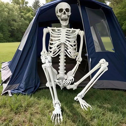 90cm Home Evil Party Decoration Horror Scary Movable Big Skull Halloween Movable