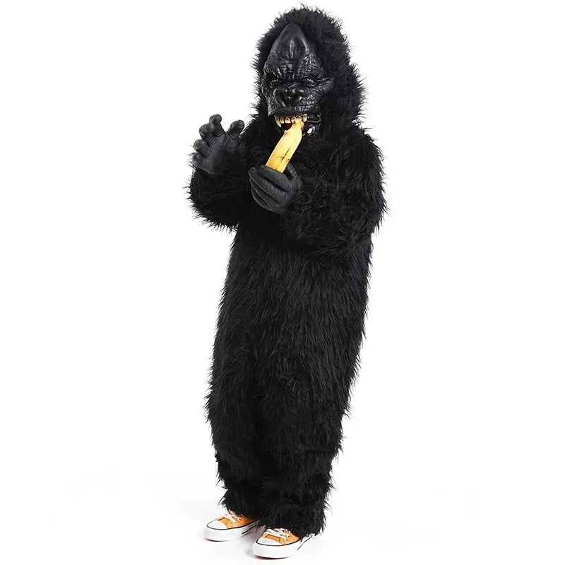 Gorilla Costume Jumpsuit for Adults & Kids - view 5