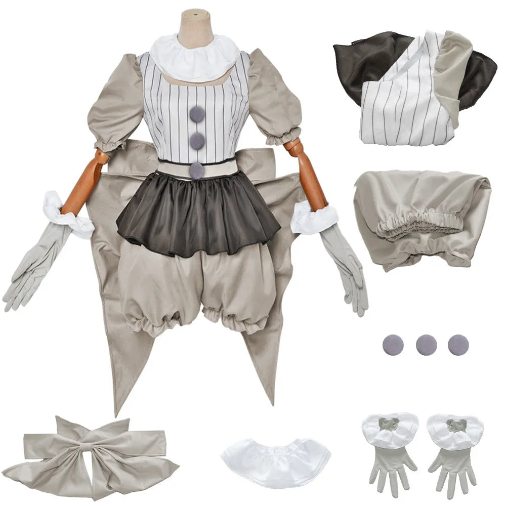 Clown Resurrection Costume for Adults Pennywis Costume for Halloween cosplay Clown Resurrection Performance - product image 5