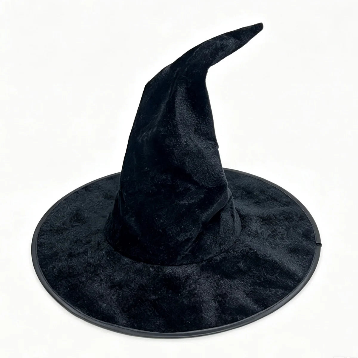 Glinda Wicked Witches Hats Black Large Ruched Witch Hat Women Costume Accessory Halloween Cosplay Party Decor - product image 8