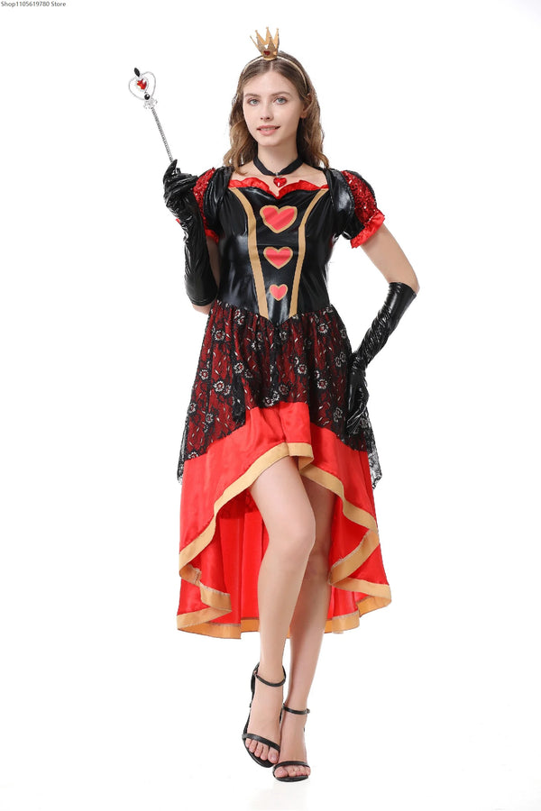Women's Elegant Themed Ladies Stage Daily Matching Halloween Costume - suit / M