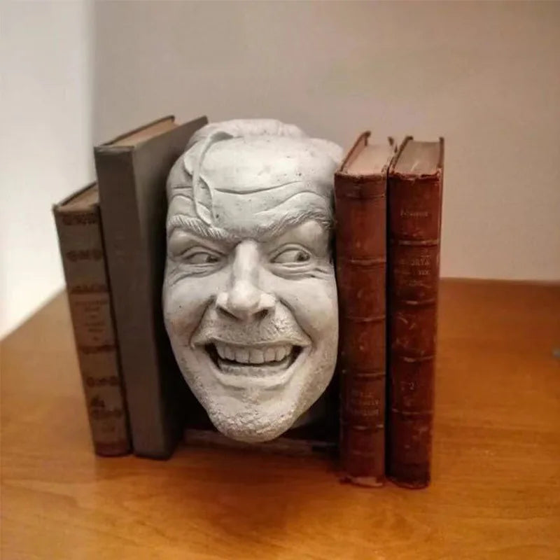 Johnny's Book Stall Home Courtyard Design Face Simulation Decoration