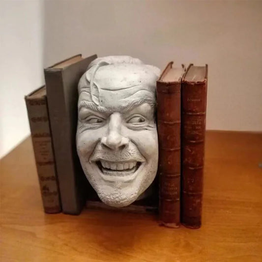 Johnny's Book Stall Home Courtyard Design Face Simulation Decoration