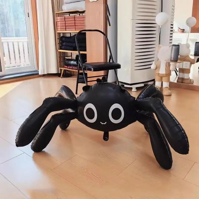 Halloween 3D Black Spider Balloon Ghost Party Decorations Trick Toy - Design 2 - product image 2