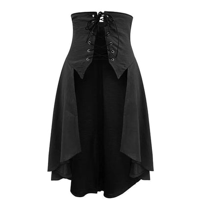 Women's Victorian Gothic Steampunk Pirate Halloween Costume Set