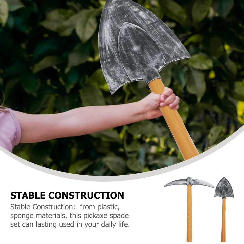 Dwarf Pickaxe & Shovel Halloween Costume Props
