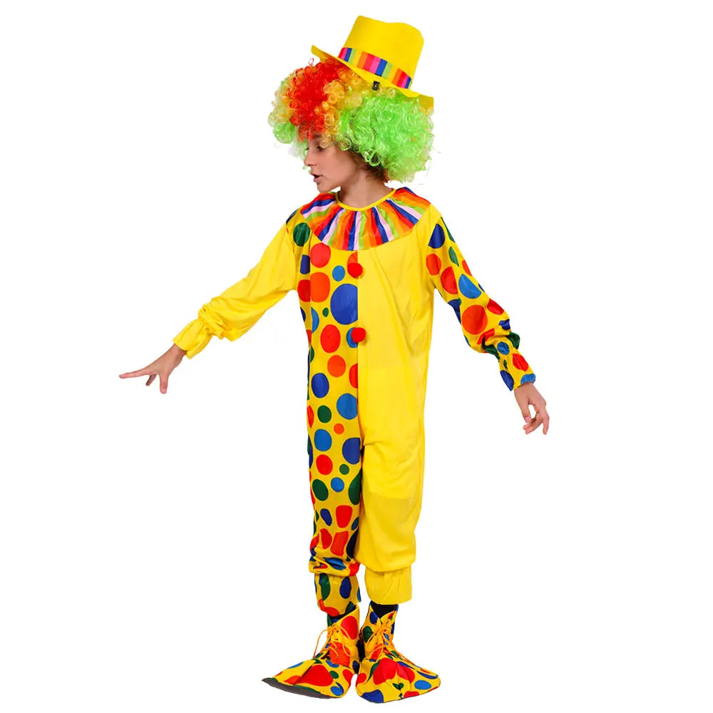 Circus Clown Costumes Kids Costumes Jumpsuits Hats - ZA-010 / XXL