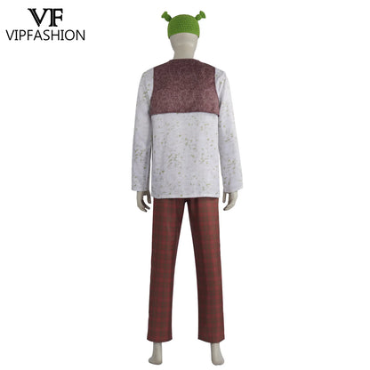 VIP Halloween Monster Costume Anime Movie Outfit Performance Suit Man Shirt Pant Set and - A1049 full set / L