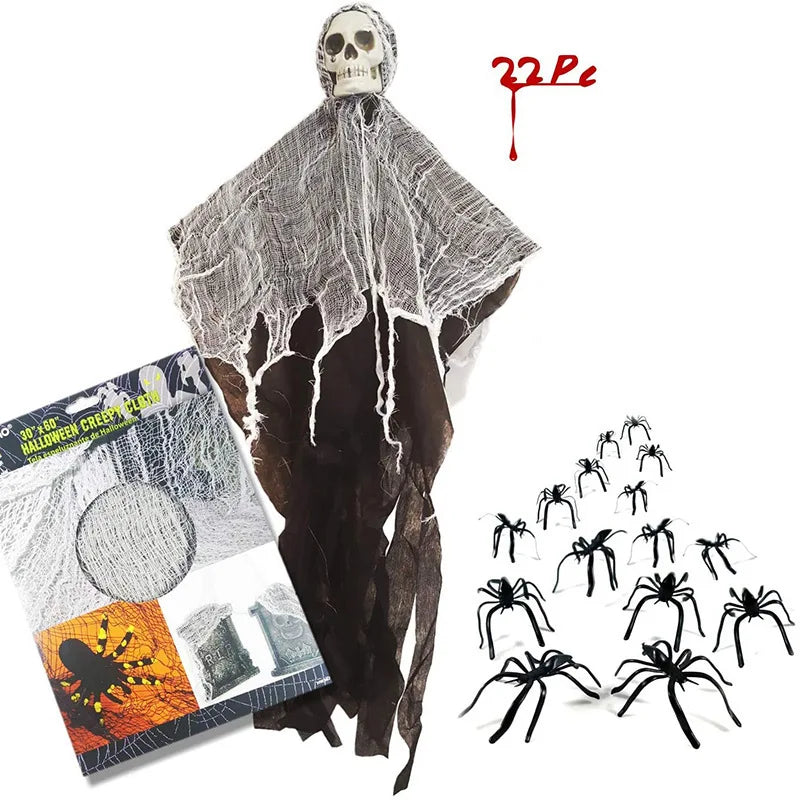 Schedel Hanger Variabele Vorm Halloween Prop - product image 6