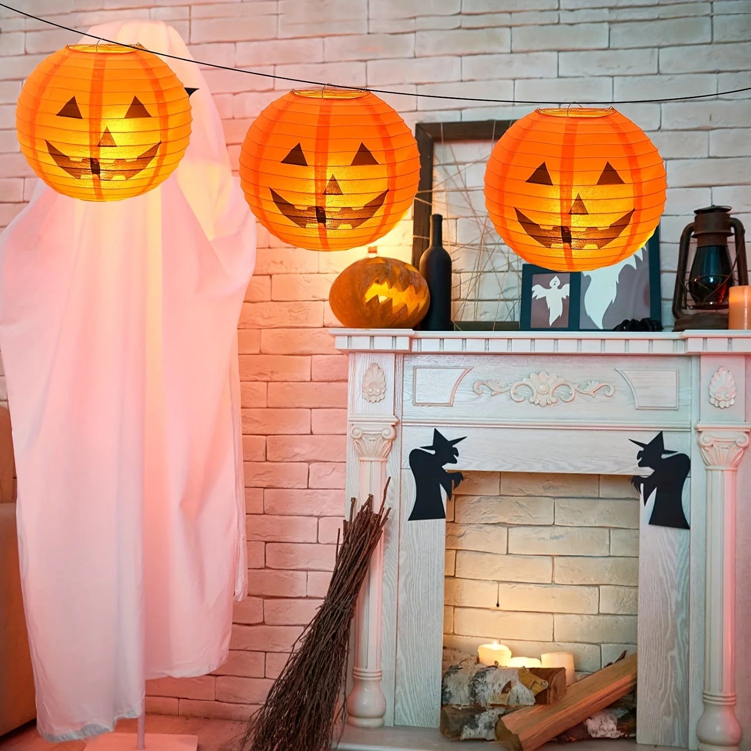2pcs Halloween Pumpkin Lanterns for Halloween Decoration Jack - O' - Lanterns - product image 5