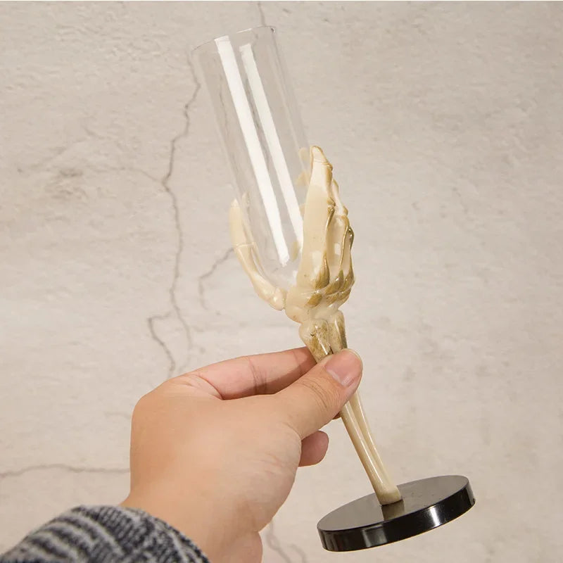 Halloween Decorations Retro Goblet Tableware Skeleton Hand Arm Design Plastic - product image 4