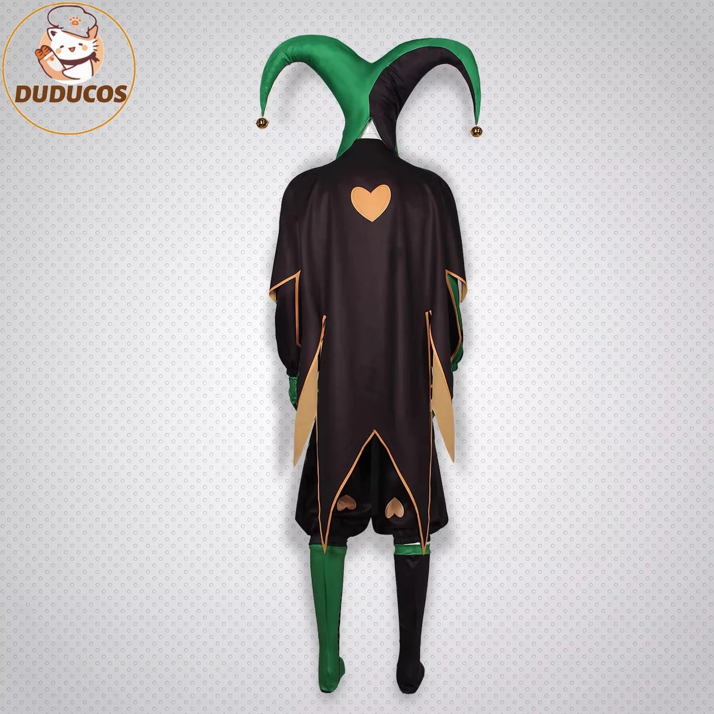 The Freak Circus Pierrot Costume Clown Outfit Game Halloween Horror Men Cosplay Expo - costume without mask / XXXL