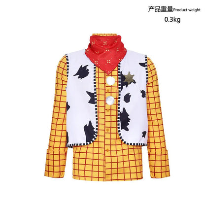 Adult Woody Jessie Cosplay Costume Kids Anime Cosplay Cowboy Bo Peep Buzz Toy Character Halloween Birthday Party Fancy Dress