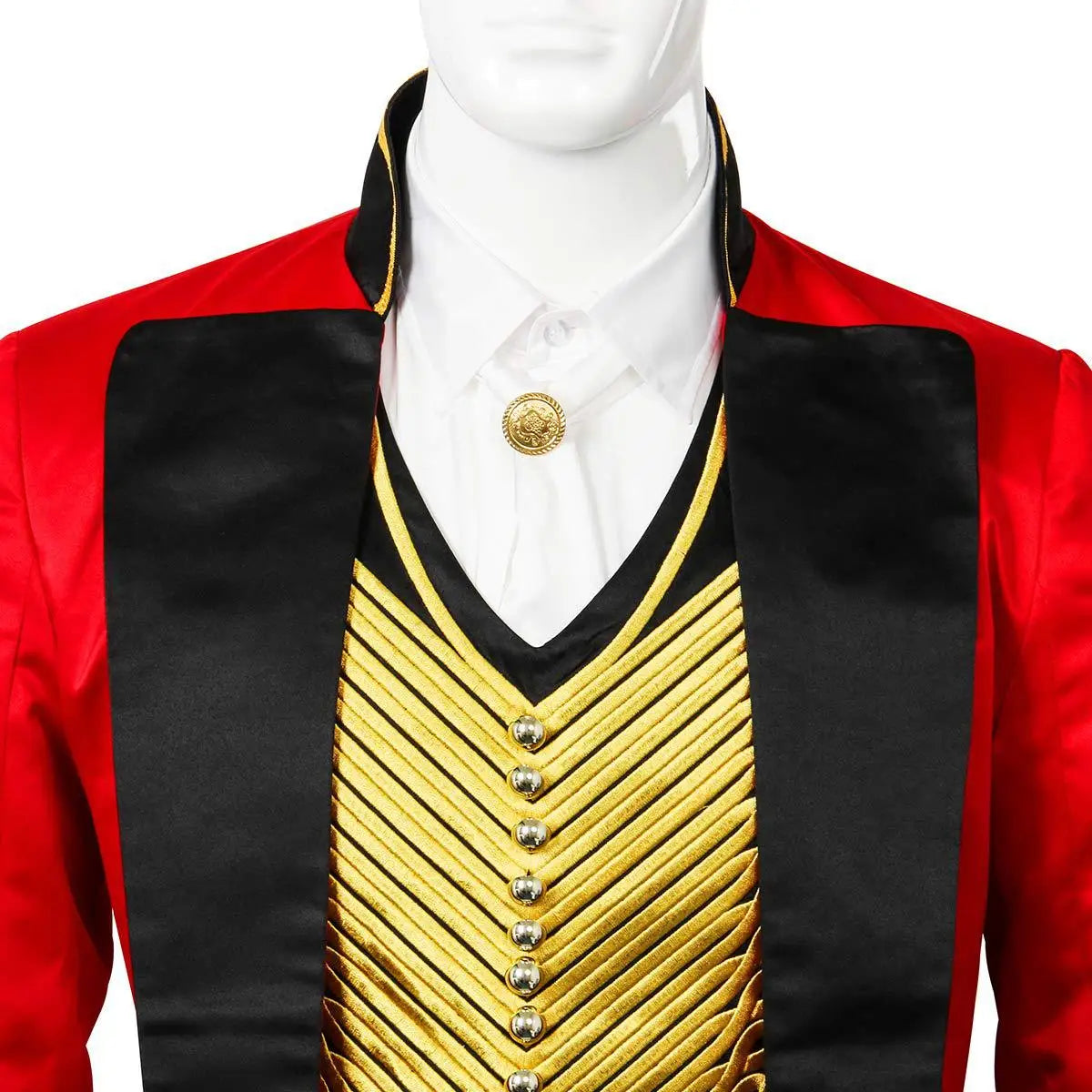 Circus Costume for Adult Men PT Barnum Greatest Showman Halloween Costume Performance - C000217-002 / XXXL