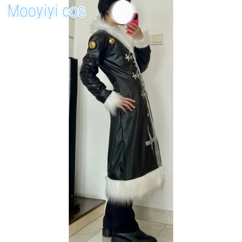 Chrollo Lucilfer Costume Halloween Comic Customized Mooyiyi Costume Hunter - Only Coat / L