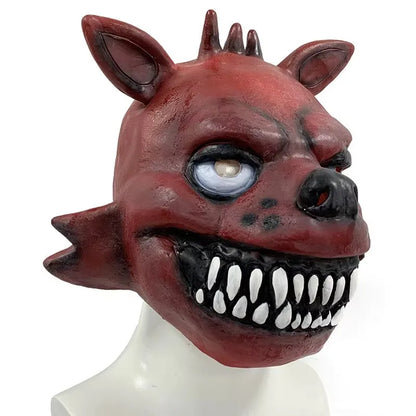 Game Five Nights Halloween Animal Terror At Freddy Costume Mask Freddy's Latex Helmet - View 9