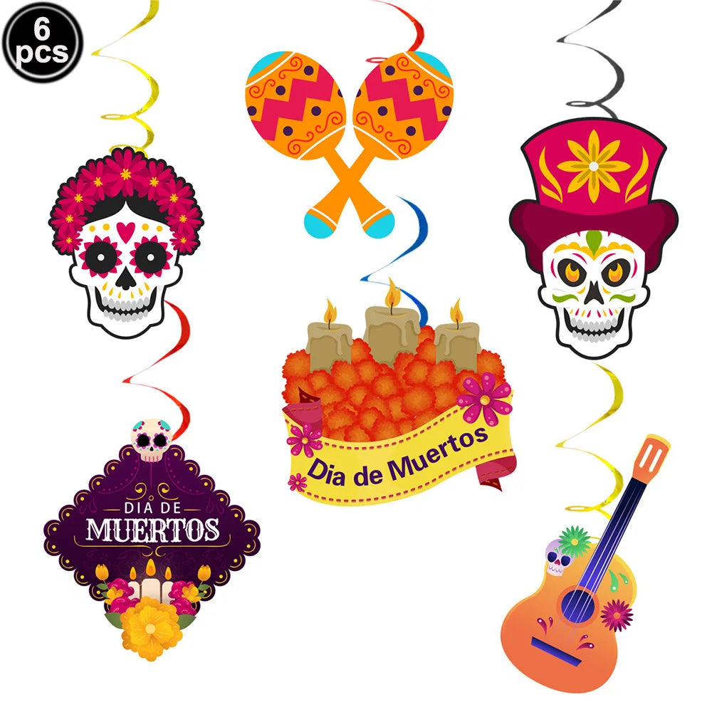 Day of the Dead Skull Party Tableware Set - product image 21