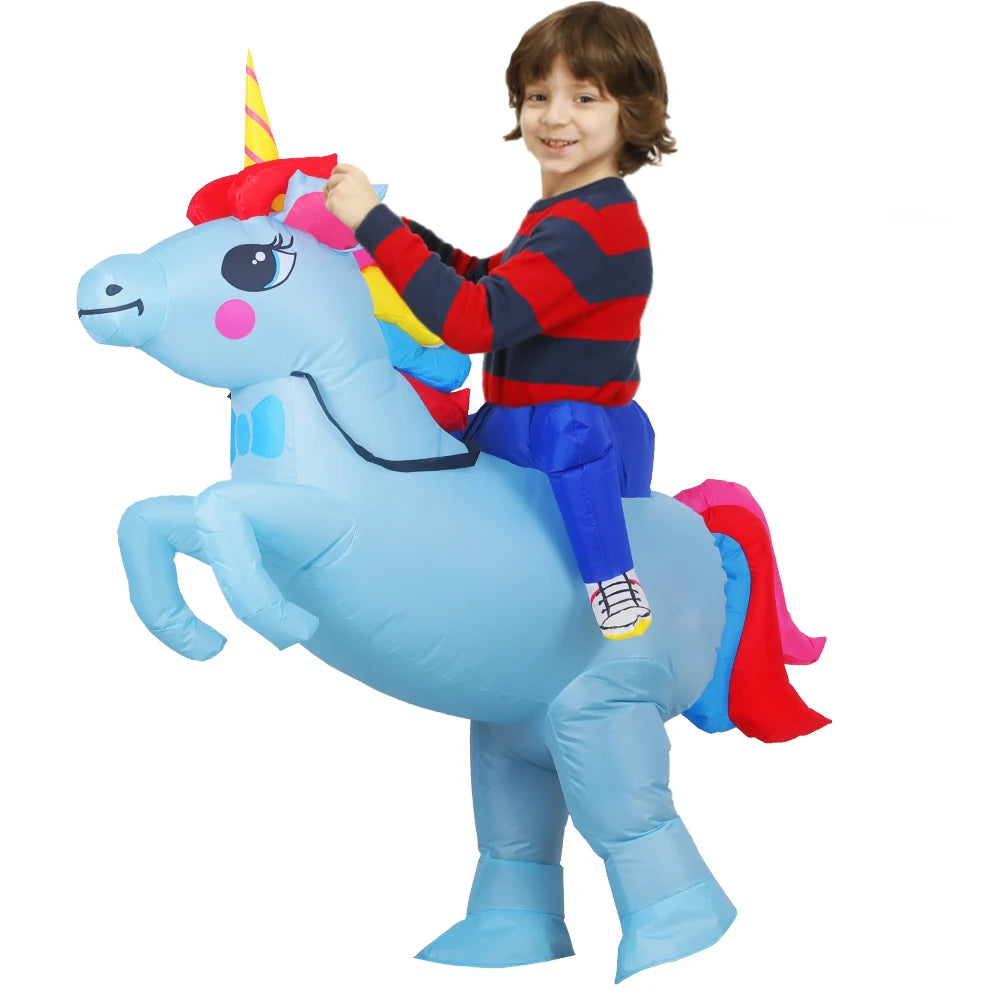 Kids Child Dinosaur Unicorn Inflatable Costume Cute Funny Clothing For Boys Girls Halloween Christmas - product image 18