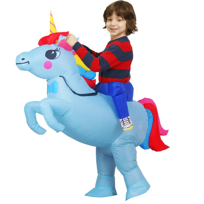 Kids Child Dinosaur Unicorn Inflatable Costume Cute Funny Clothing For Boys Girls Halloween Christmas - product image 18