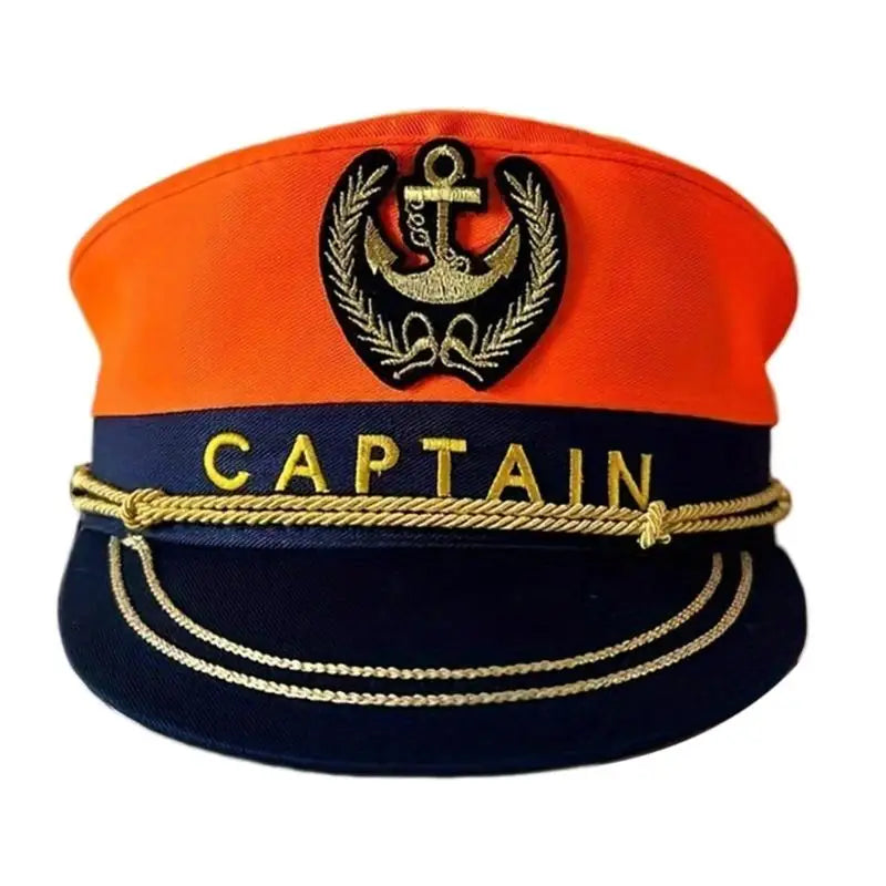 31BB Sailors Cotton Classical Embroidered Design Fits Most Photo Props Hat - alternate view 11