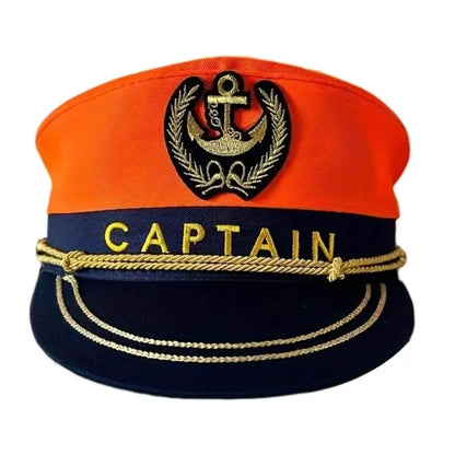 31BB Sailors Cotton Classical Embroidered Design Fits Most Photo Props Hat - alternate view 11