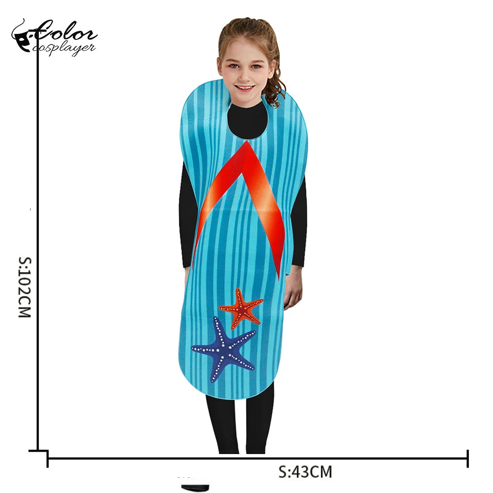 Carnival Usd Dollar Costume Costumes Funny Rugby Baseball Outfit Beach Flip-Flops