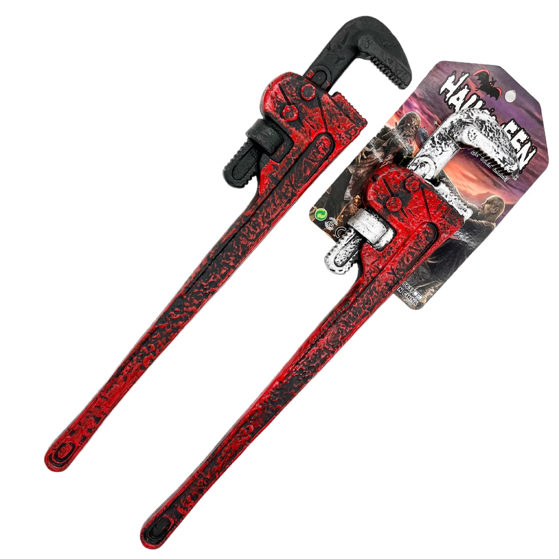 Bloody Wrench Halloween Decoration Novelty Horror Prop Fake Wrench Simulation - product image 5
