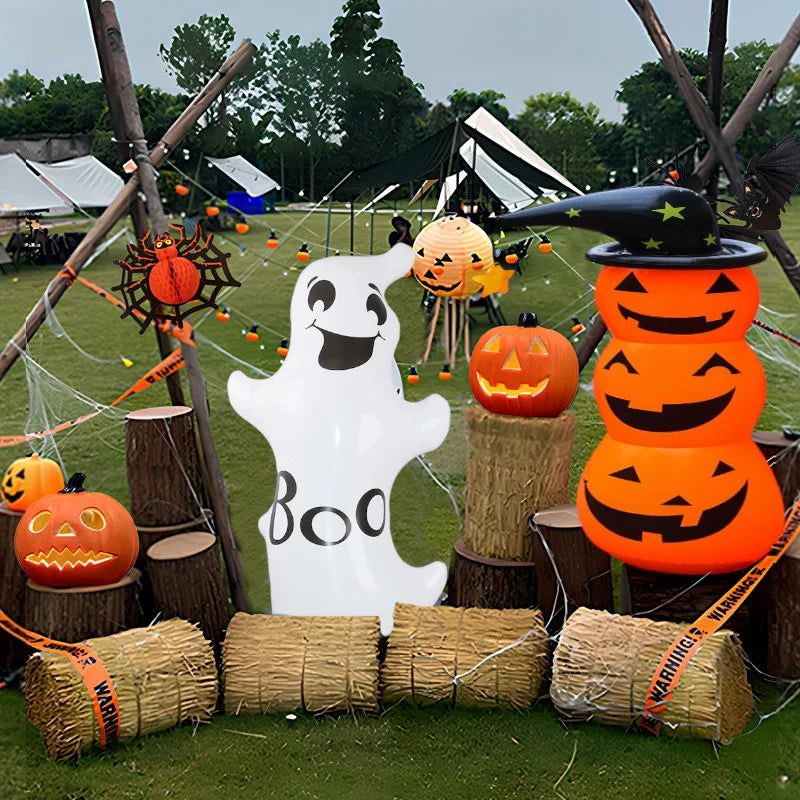 51.2" Halloween Standing Inflatable Yard Decor Inflatable White Ghost - product image 4