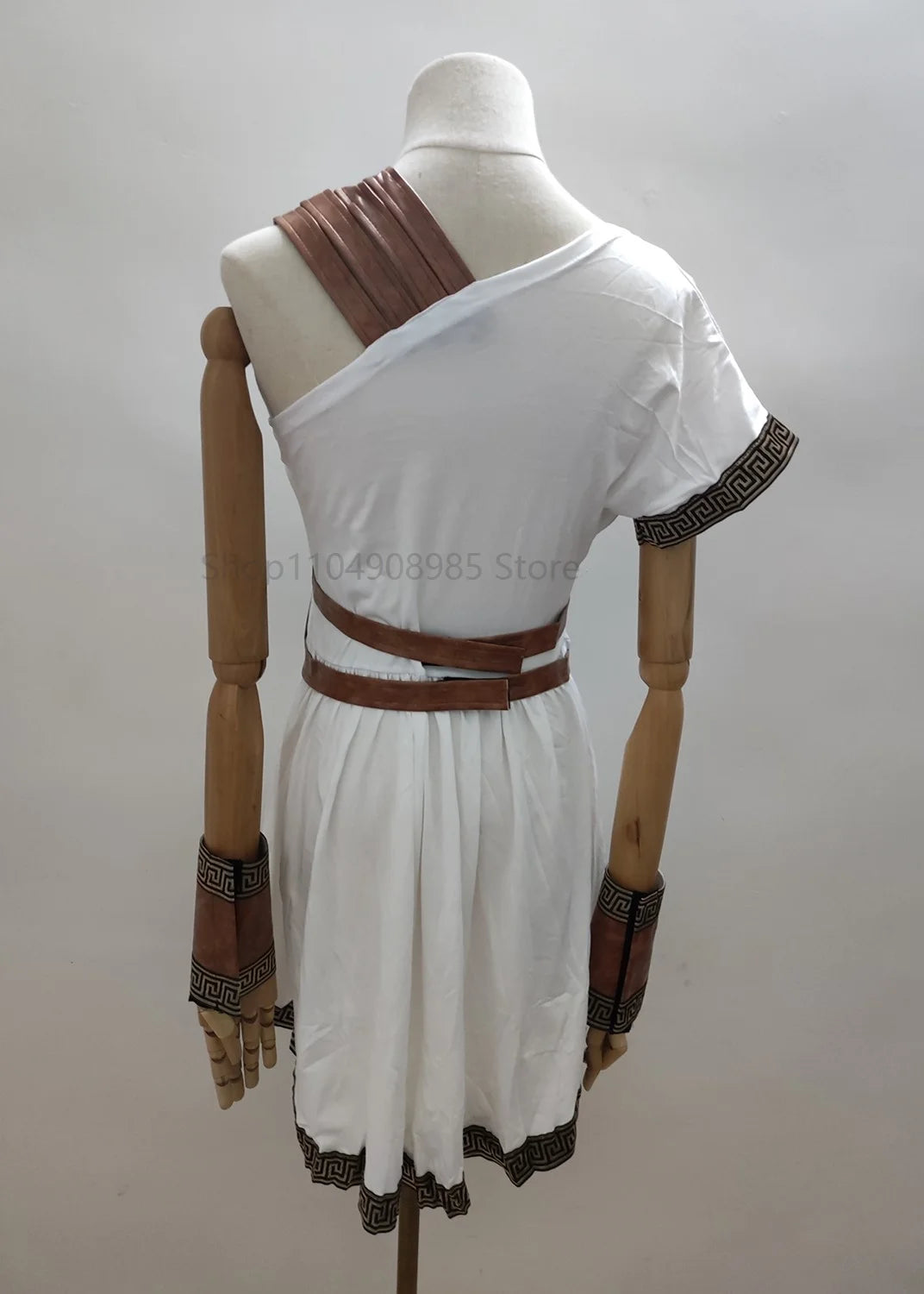 Halloween Ancient Arabic Roman Warrior Costume Medieval Greek Mythology Goddess Couple - style-2 / M