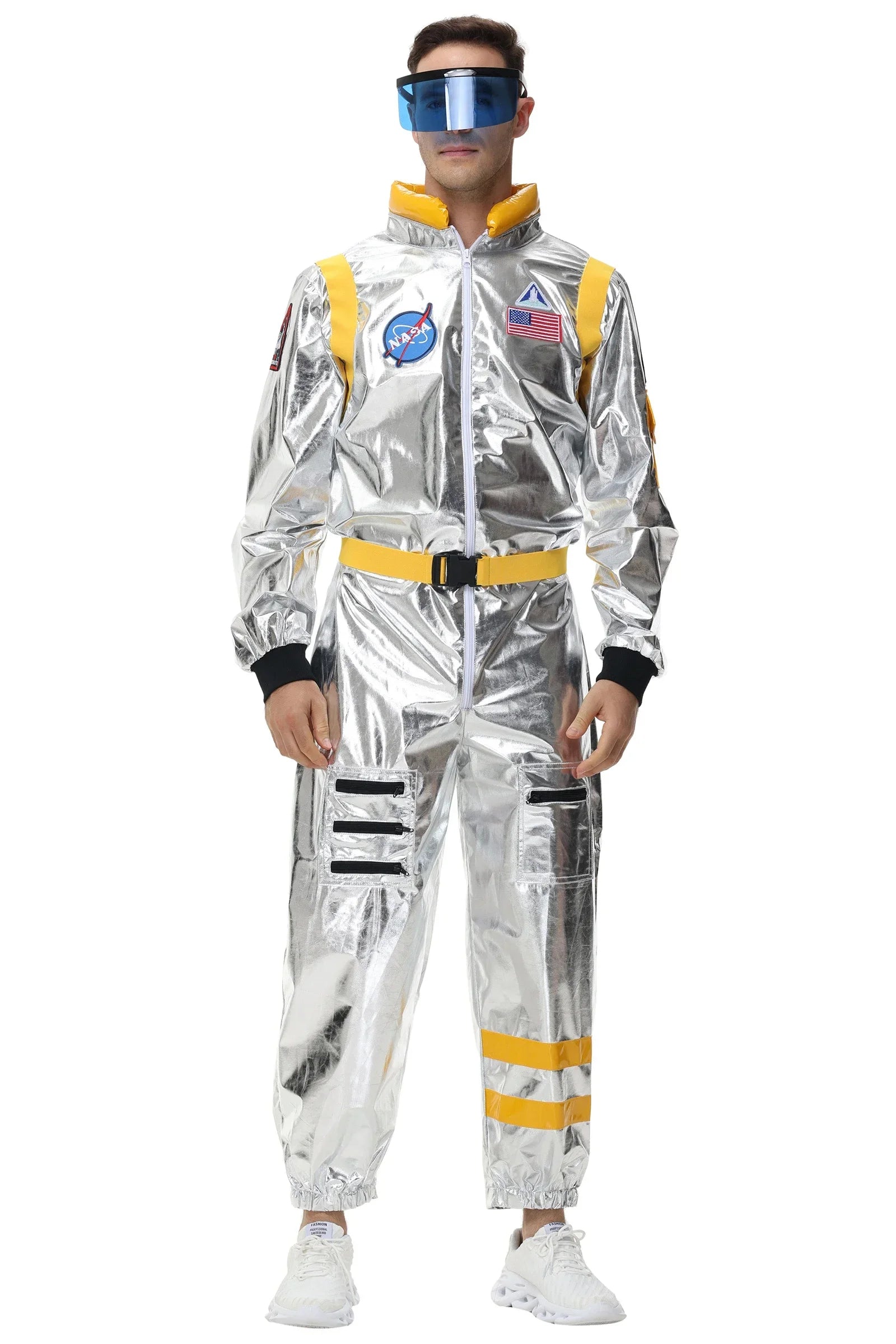 Astronaut Silver Spaceman Space Up Dress Halloween Costume - Only Glasses - product image 2