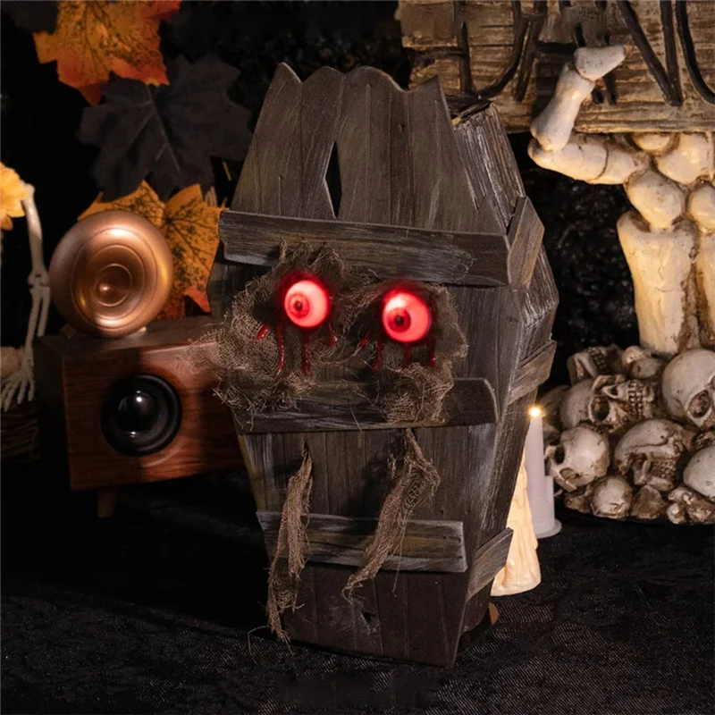 RALCA - Pirate Treasure Halloween Coffin Box With Horror Sound Effects Visual - product image 3