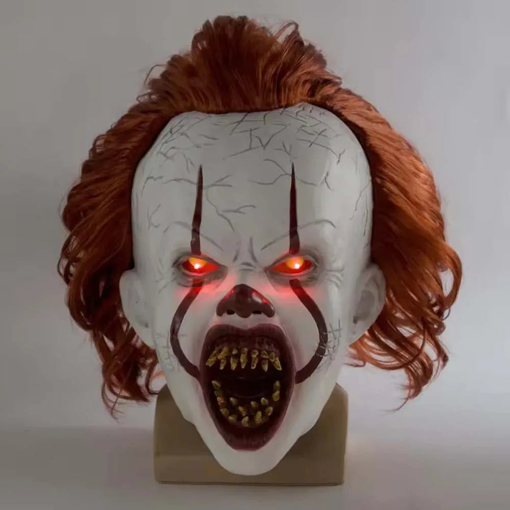 Halloween Mask Luminescent Horror Clown Mask Horror Clown Horror Clown Clown - product image 7