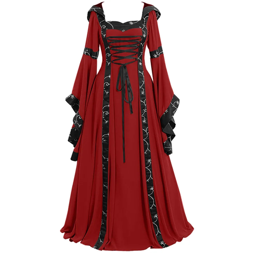 Women's Medieval Gothic Witch Halloween Dress - product image 7