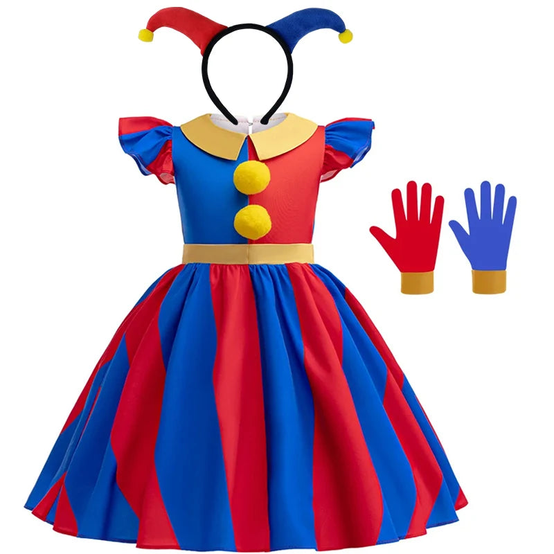 virtual circus Clown Jumpsuit Costume - b1 - product image 18