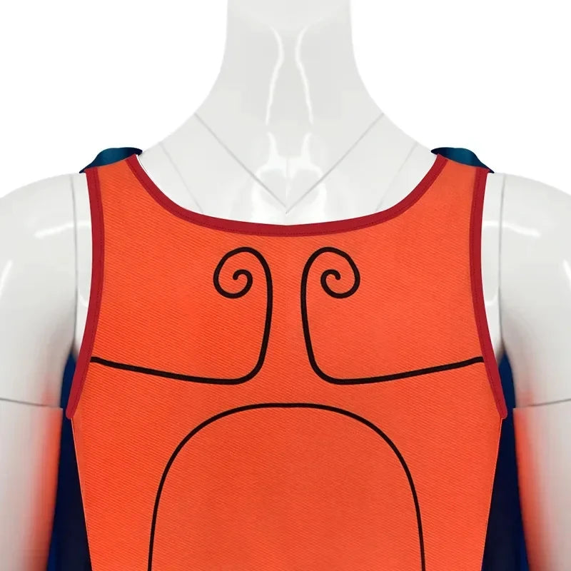 Superhero Anime Jumpsuit Costume - Cape - Halloween Costume - product image 5