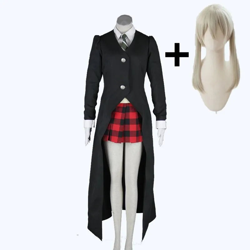 Maka Albarn-Inspired Cosplay Costume & Wig Options - costume and wig XL