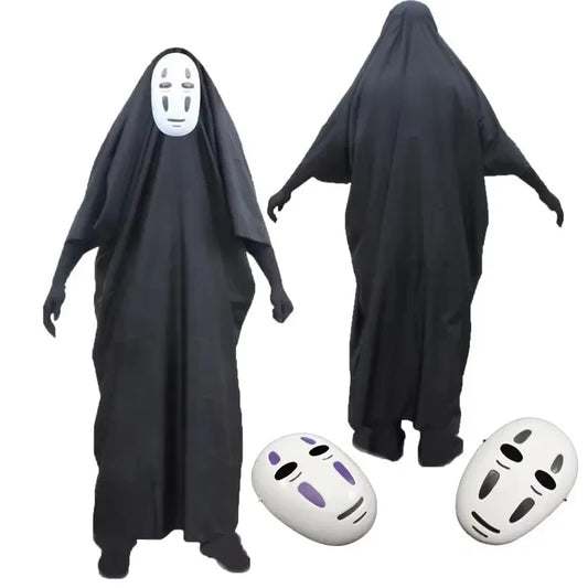 Adult Anime No Face suitable both and including masks Costume