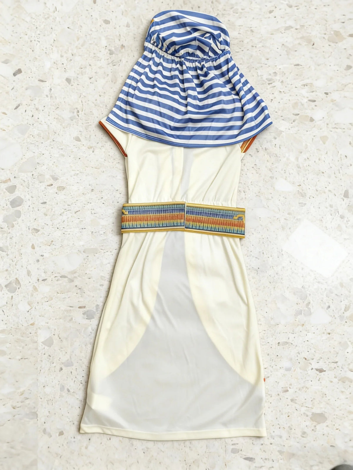 Kids Ancient Egyptian Pharaoh Costume with Headwrap, Boys Fancy Outfit for Theme