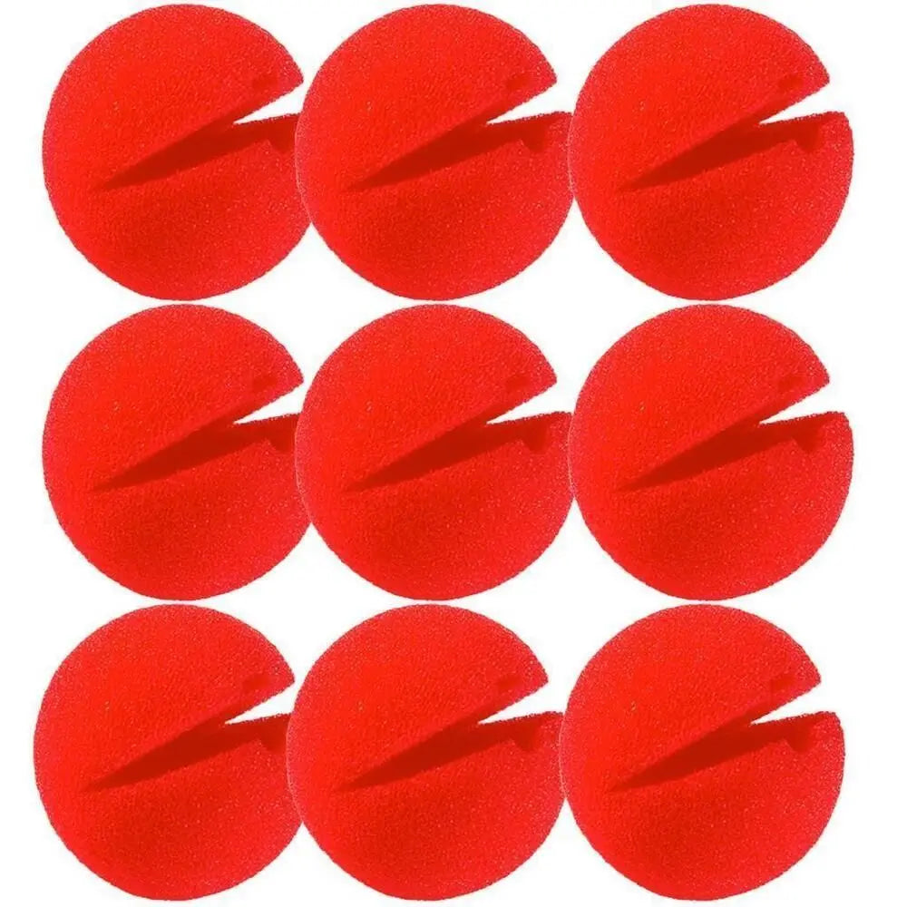 10pc Red Clown Nose Sponge Circus Costume Nose for Halloween Costume Make Up Wedding DIY - View 2