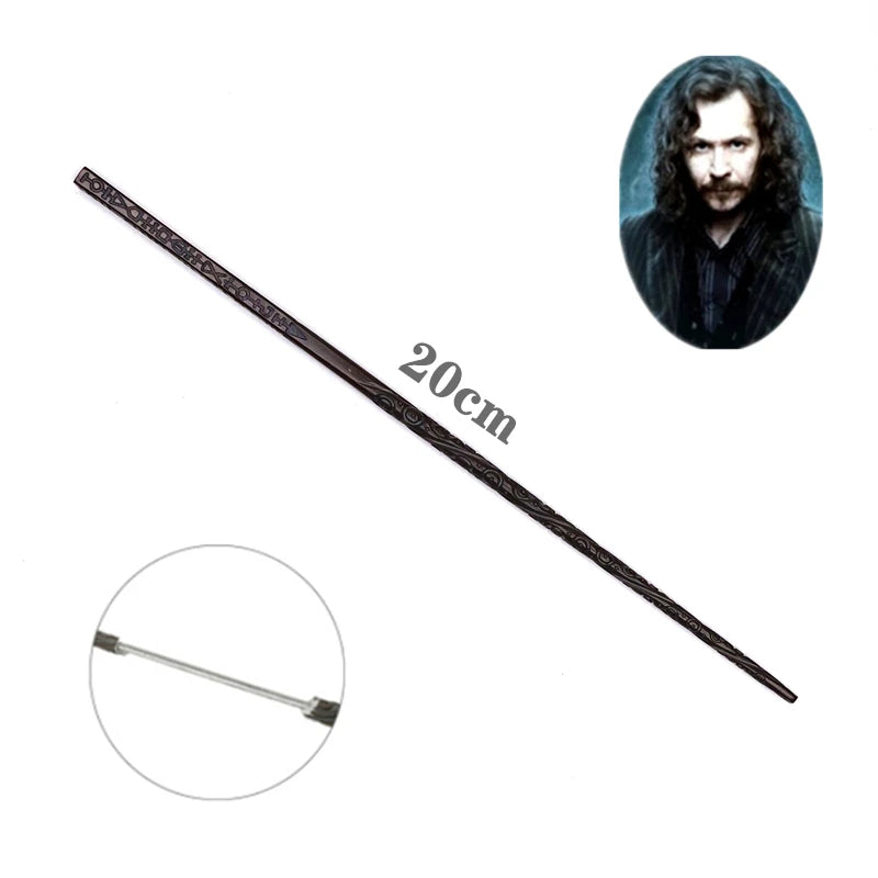 Wizard-Inspired Metal Core Magic Wand Cosplay Prop