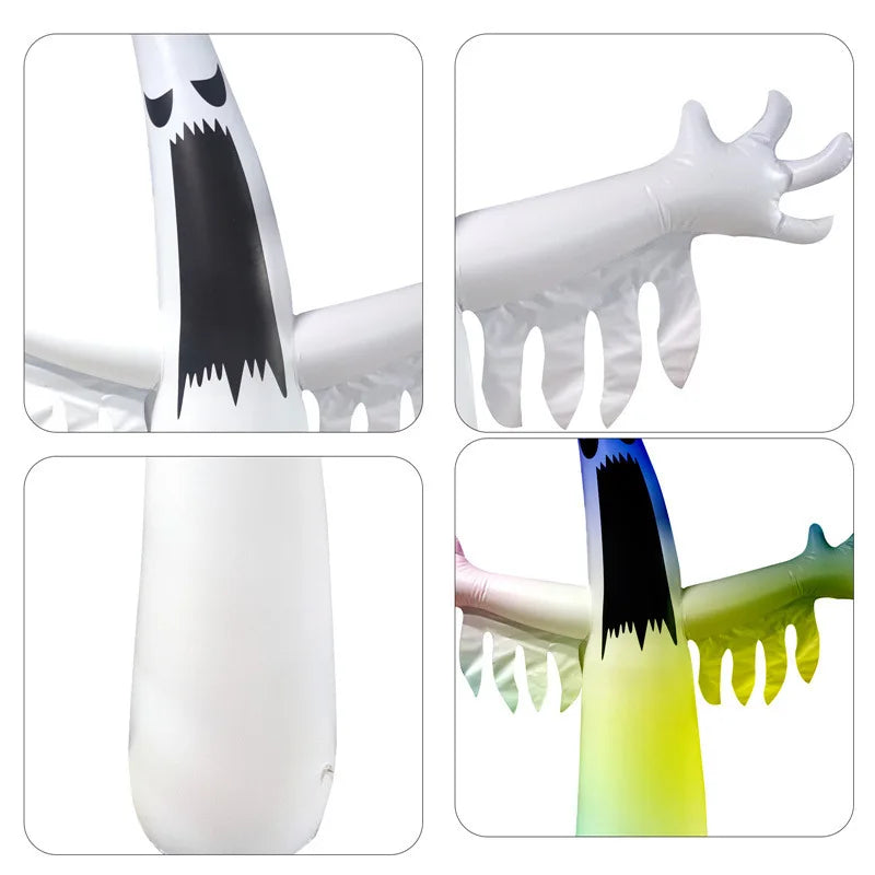 Glowing Inflatable Halloween Ghost Remote Control Flashing Ghost Horror Outdoor Courtyard Party Props - product image 5