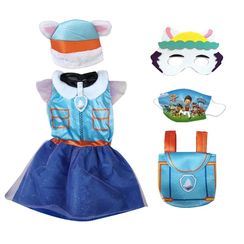 Rescue Pup Patrol-Inspired Kids Costume Children Tops Pants Patrol Uniform Costume