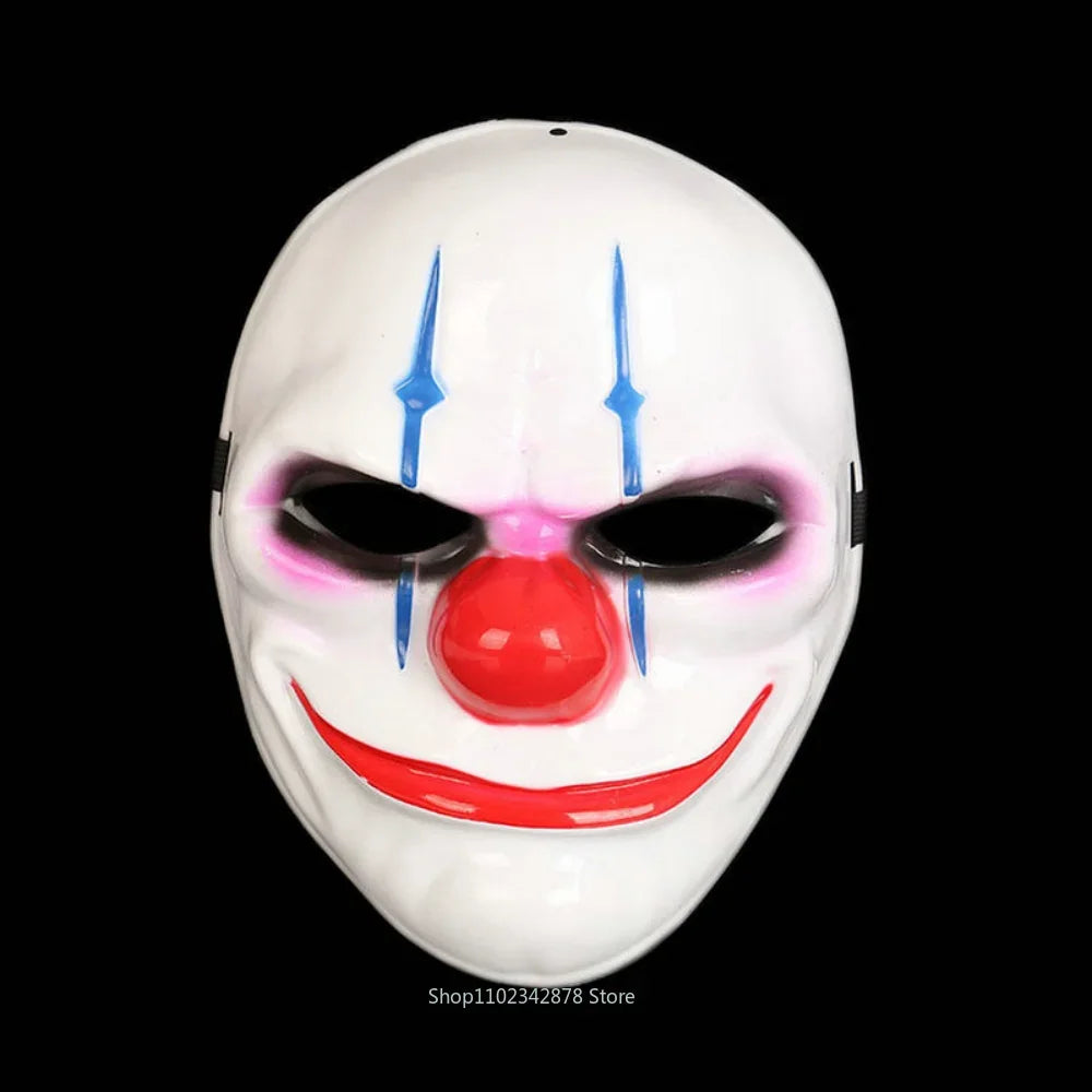 Scary Clown Mask Payday 2 US Flag Clown Masks Mask Horrible Pay Day Mask Halloween Prop - View 5