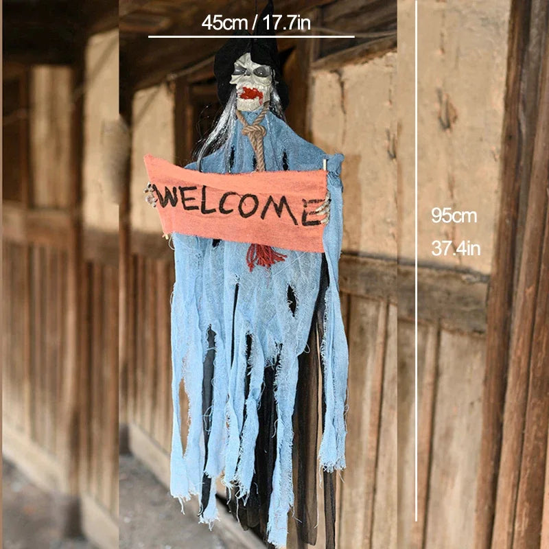 Electricity Meter Halloween decoration Halloween Hanging Decoration with Light-Up Eyes for Outdoor Yard - product image 21