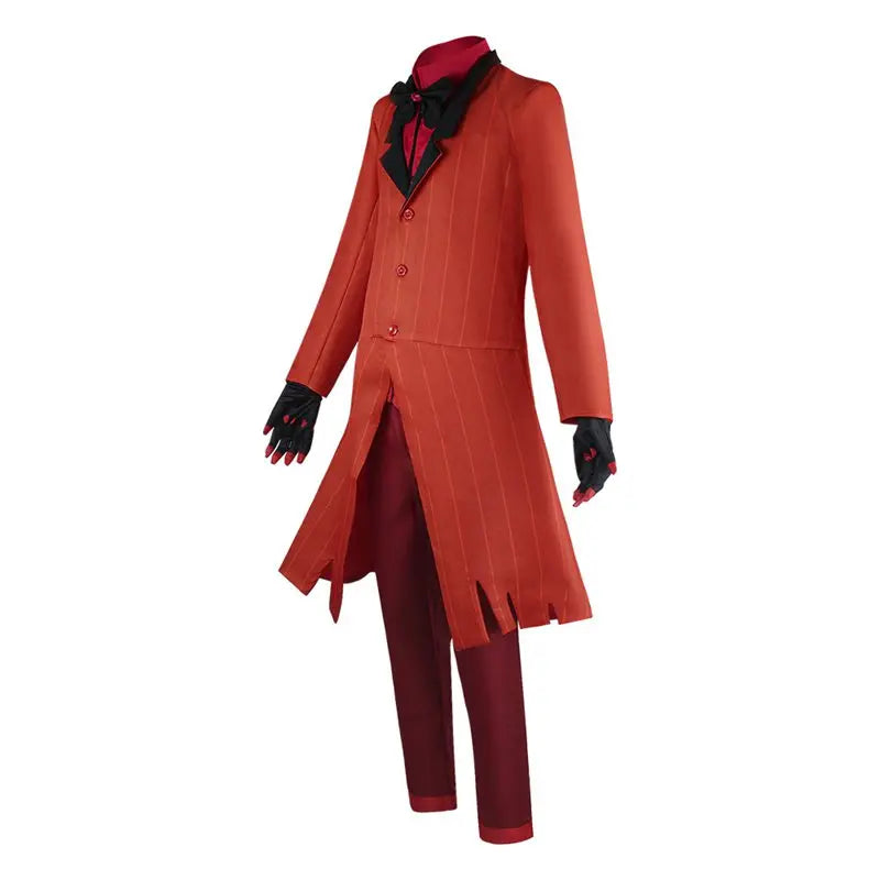 Movie Alastor Costume Men Red Uniform Suit Halloween - Costumes / XL