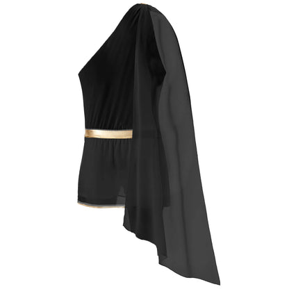 Men's Greek God One Shoulder Skirted Bodysuit Costume - alternate view 10