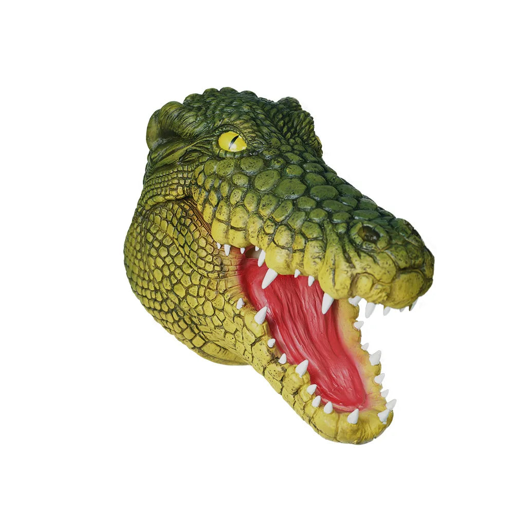 New Funny Latex Headgear Yankee Crocodile Animal Mask Stage Props PerformanceHalloween